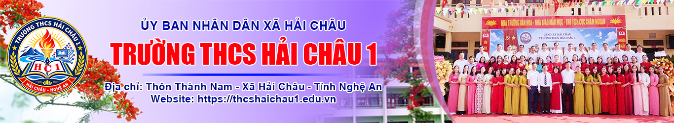 Trường THCS Hải Châu 1 - Xã Hải Châu -  Nghệ An